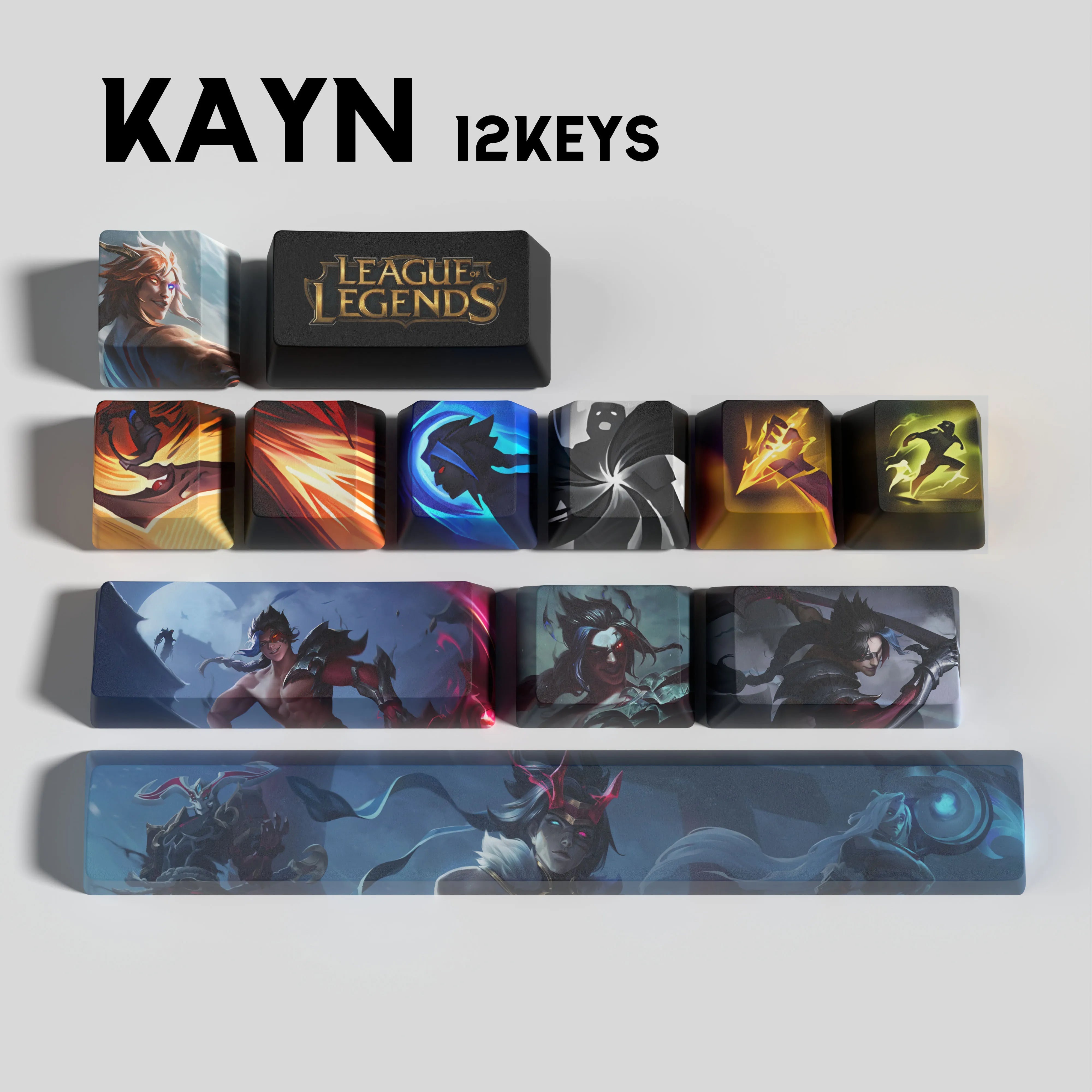 Hextech Keys | League-Inspired Custom Keycaps for Gamers