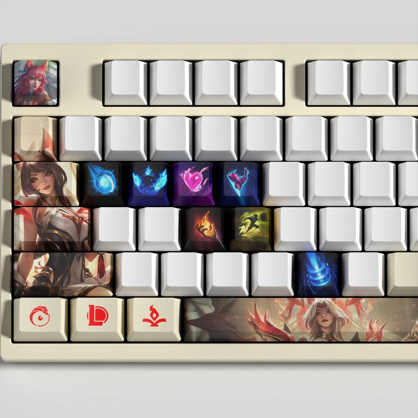 SPECIAL EDITION League of Legends Ahri Keycaps – 30 Key