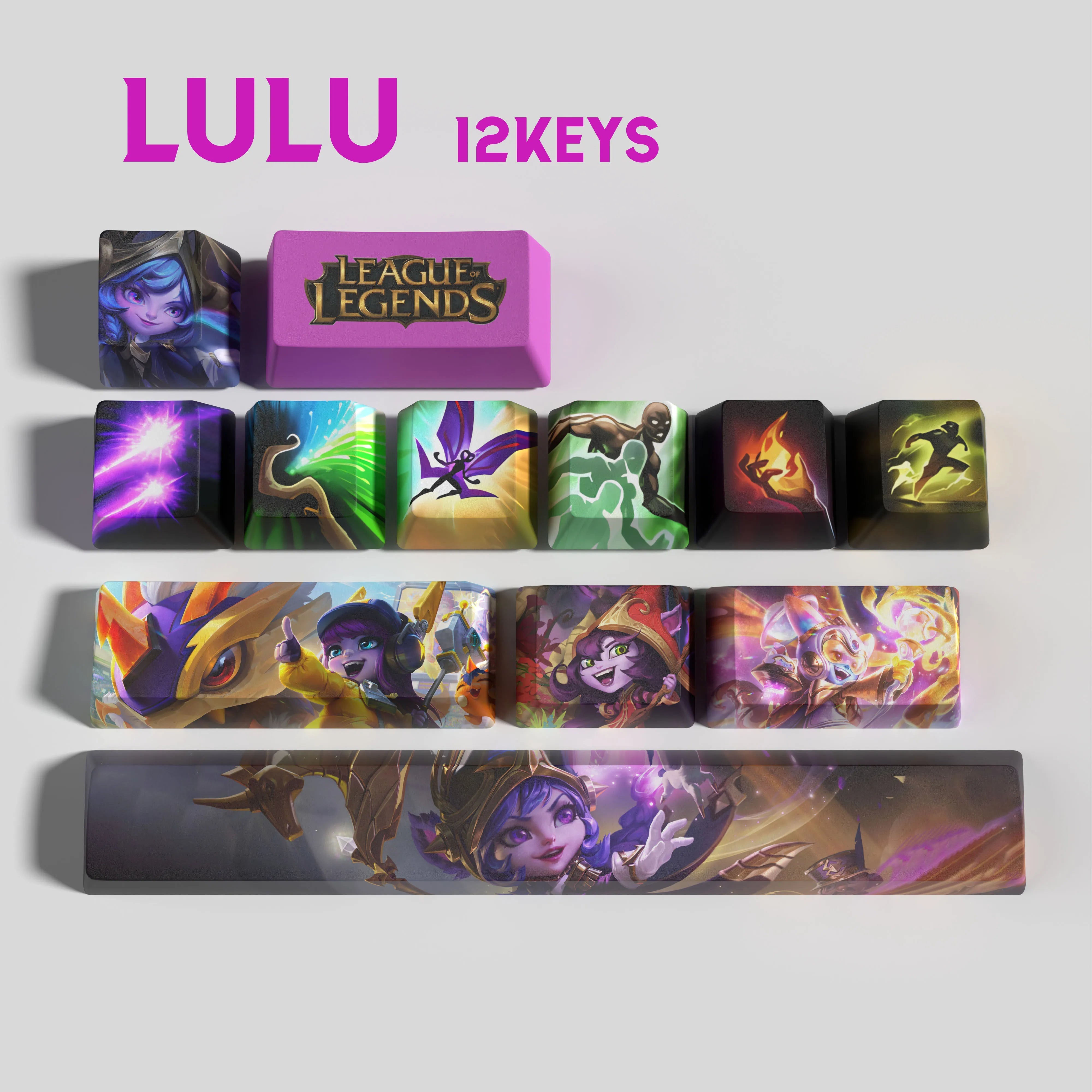 Hextech Keys | League-Inspired Custom Keycaps for Gamers
