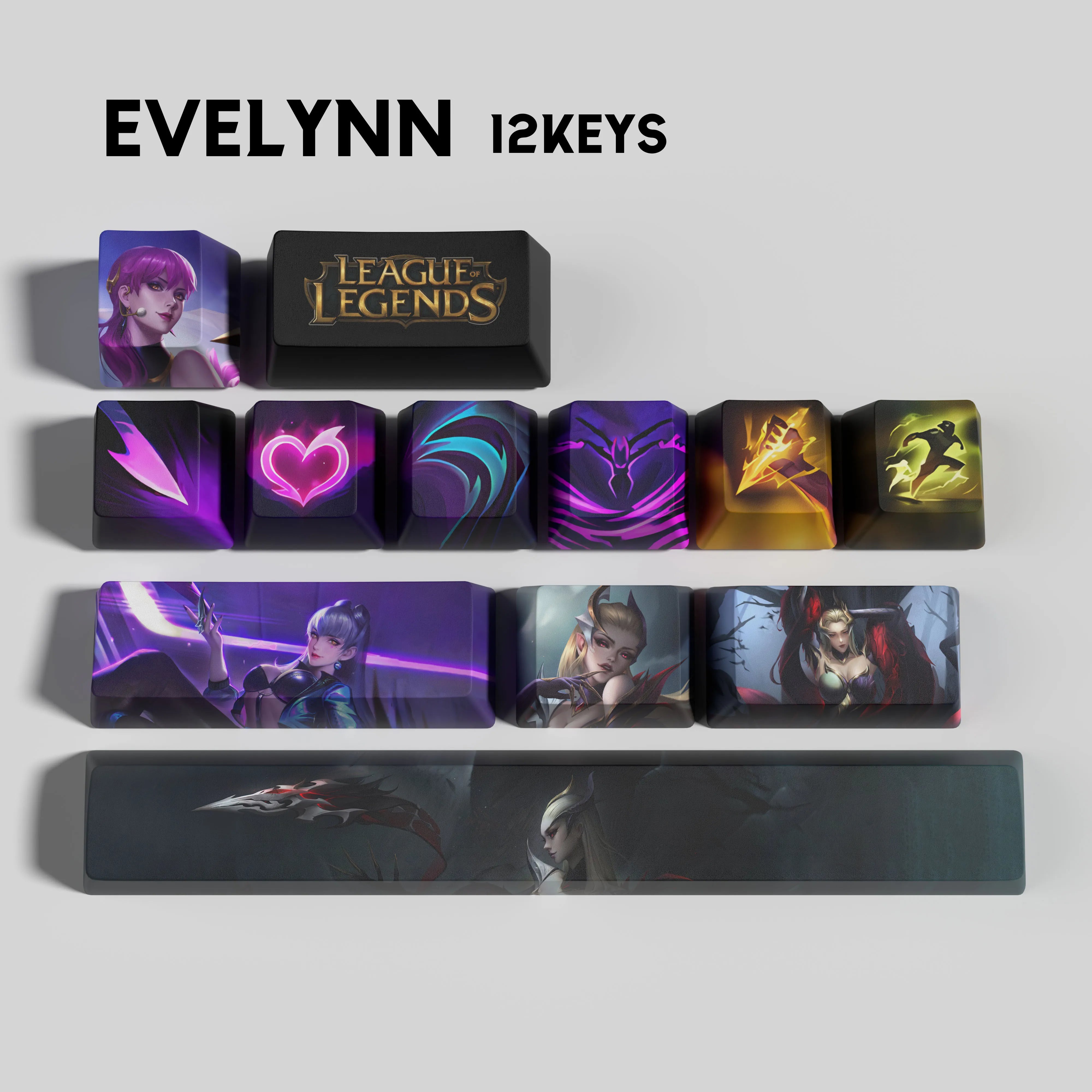 Hextech Keys | League-Inspired Custom Keycaps for Gamers