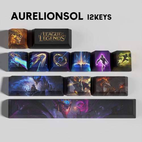 SPECIAL EDITION League of Legends Aurelion Sol Keycaps