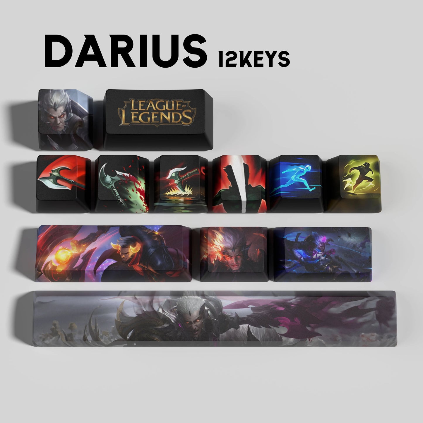 SPECIAL EDITION League of Legends Darius Keycaps