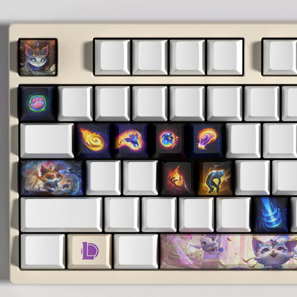 NEW SPECIAL EDITION League of Legends Yuumi Keycaps – 14 Key