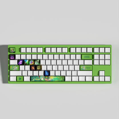 NEW SPECIAL EDITION League of Legends Lulu Keycaps – 14 Key