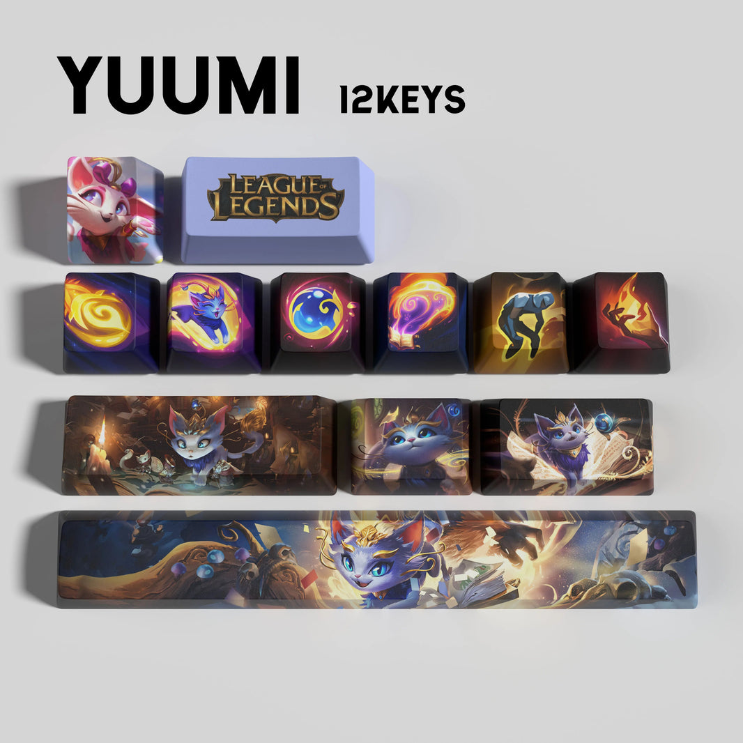 Hextech Keys | League-Inspired Custom Keycaps for Gamers