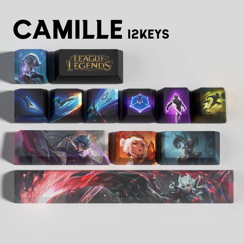 SPECIAL EDITION League of Legends Camille Keycaps