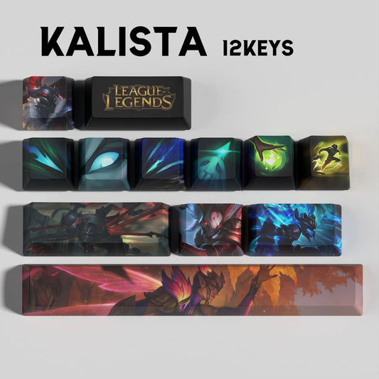 SPECIAL EDITION League of Legends Kalista Keycaps