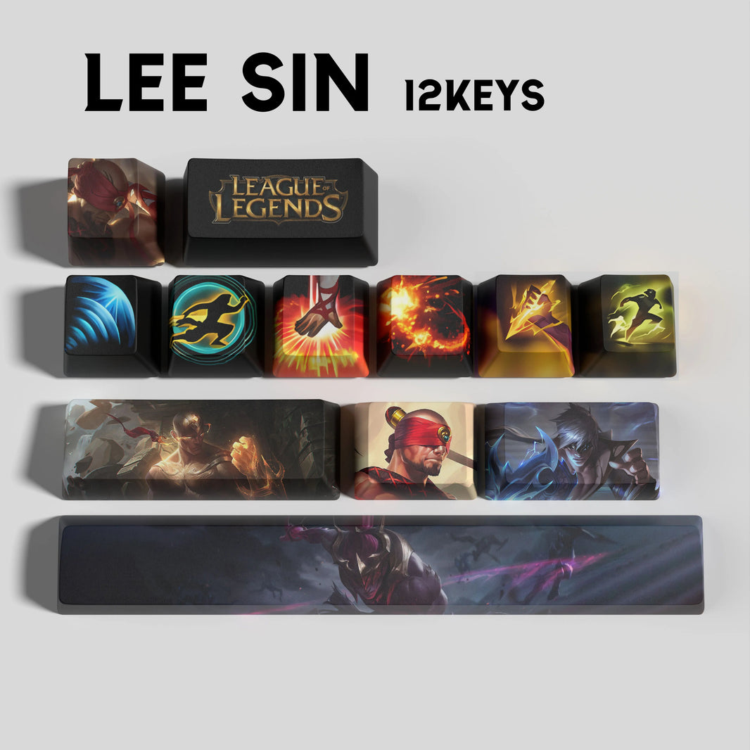 Hextech Keys | League-Inspired Custom Keycaps for Gamers