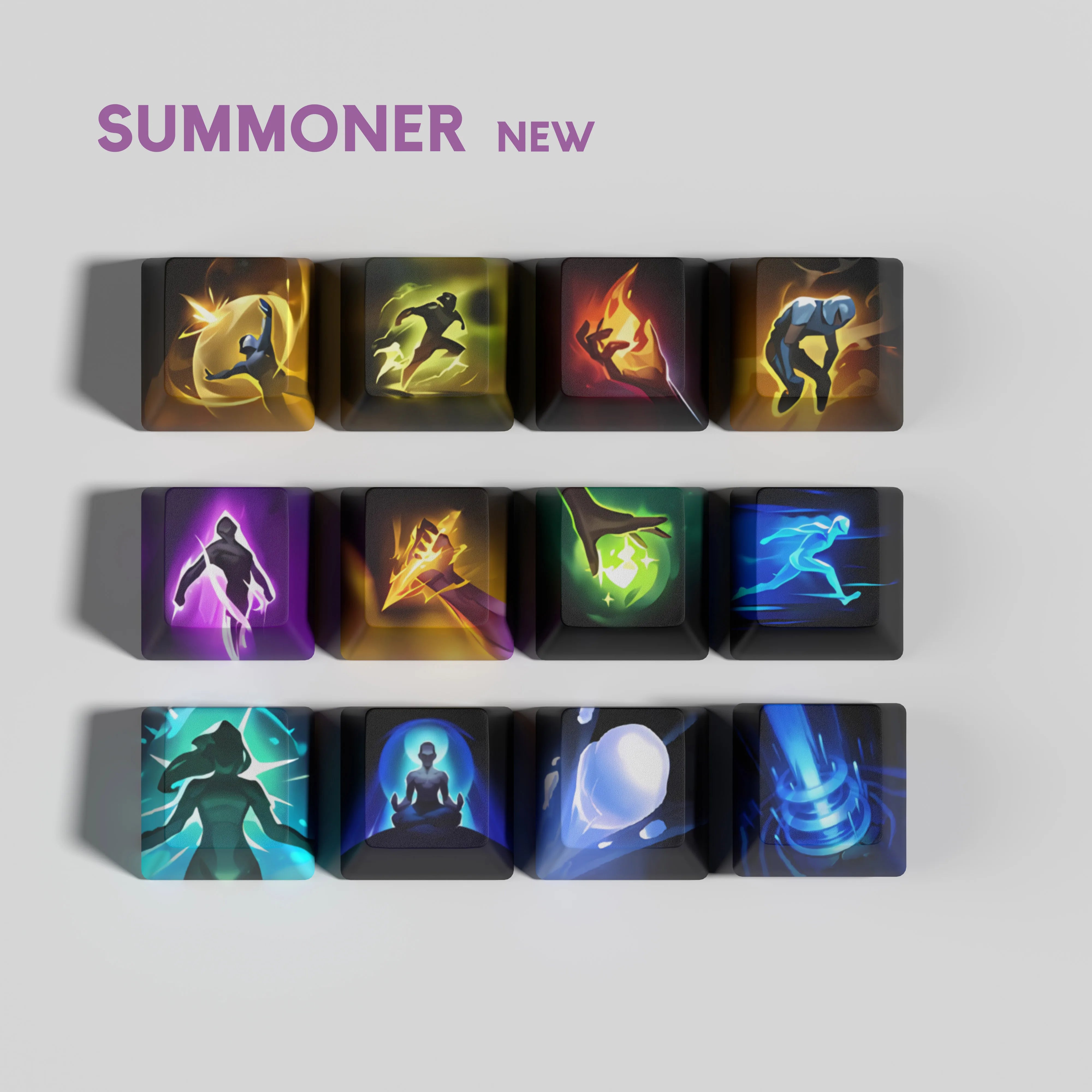 Lol Keys Hextech Keys | League-Inspired Custom Keycaps for Gamers